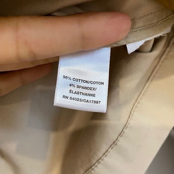 Old Navy Tan Belted Jacket - Picture 6 of 7